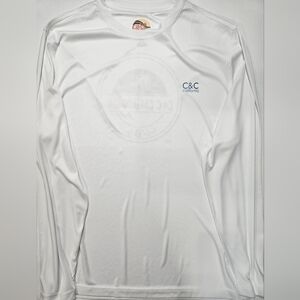 C&C California Mens T-shirt XL White Casual‎ Surf Sail Water Beachy Active New